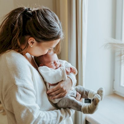 Mom, Baby, Toy