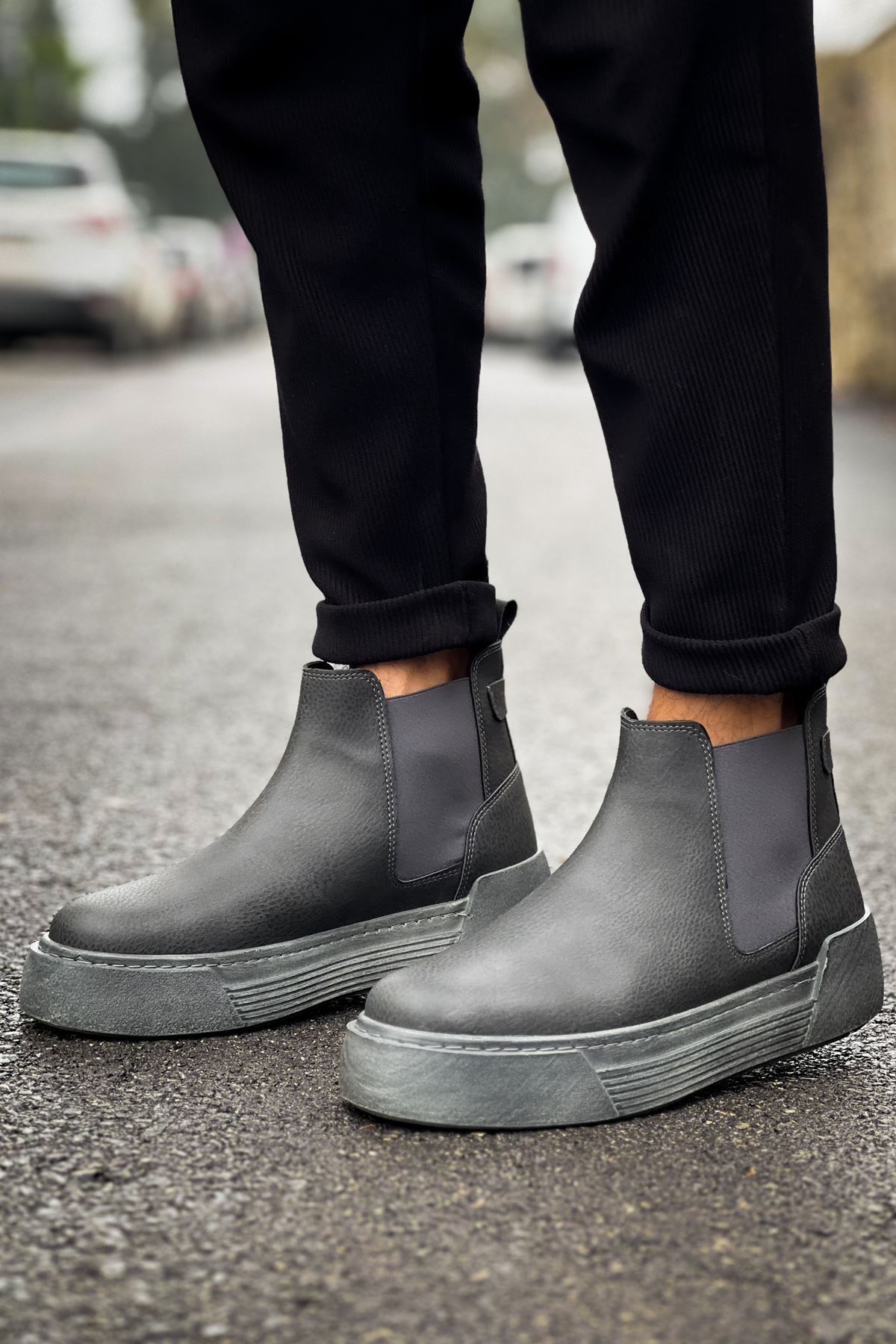 MN069 - CRT Harmany Erkek Bot ANTRASIT