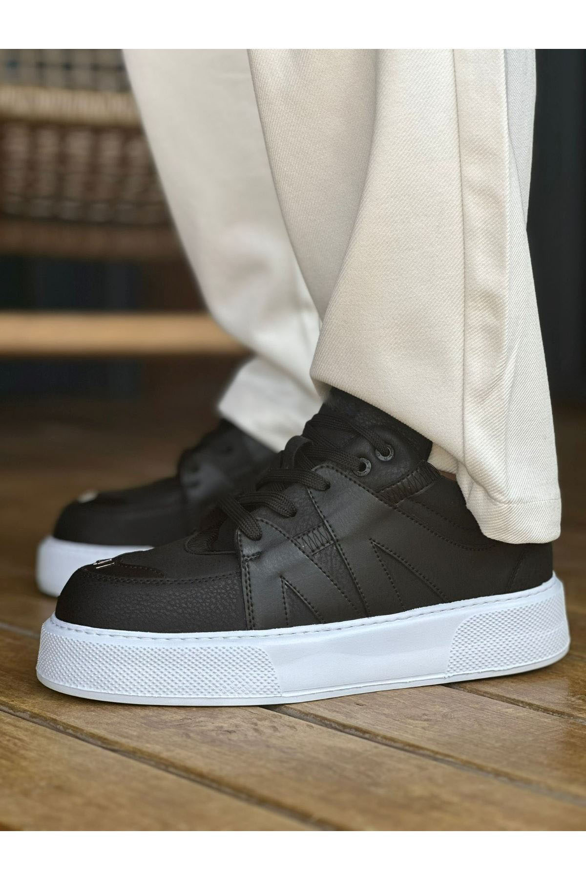 MN2407 - CBT Star-X Erkek Spor Ayakkabı SIYAH