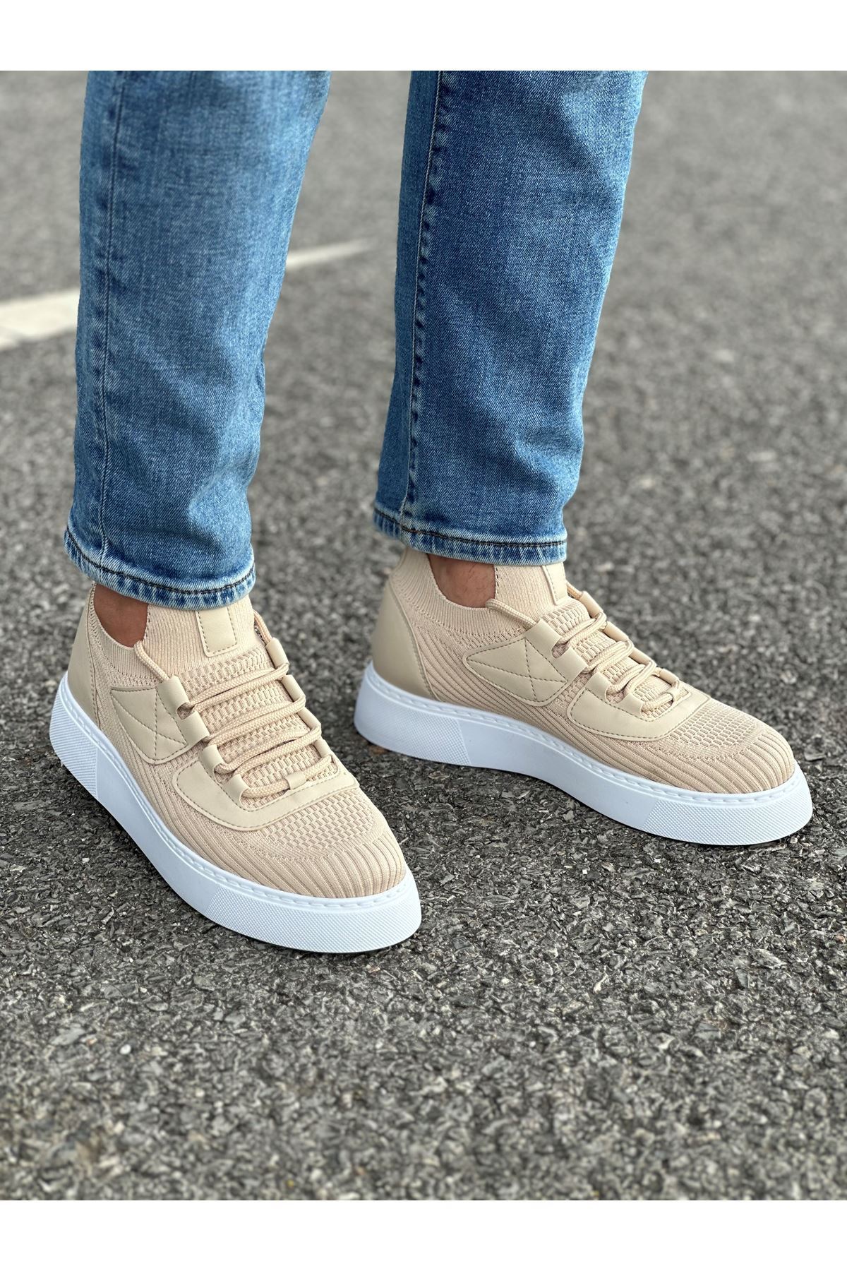 MN2425 - TBT Erkek Ayakkabı BEJ
