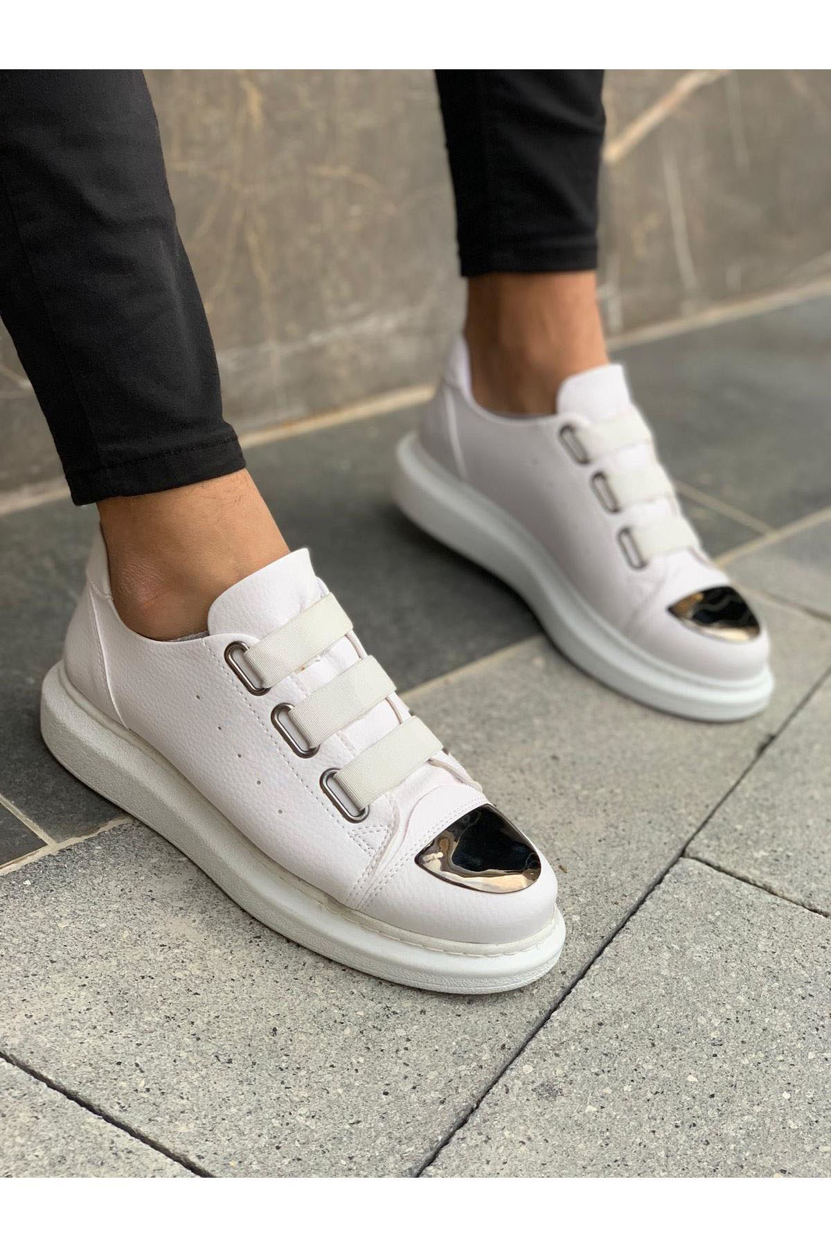 MN251 - CBT Mirror Erkek Ayakkabı BEYAZ