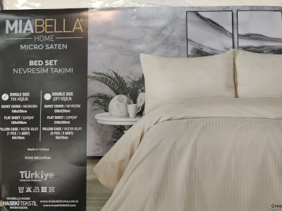 BELLA HOME PAMUK SATEN NEVRESİM TAKIMI ( ÇİFT KİŞİLİK)