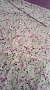 Çiçek Desenli Çift Kişilik Pamuklu Nevresim Takımı - Ferah ve Romantik Konfor