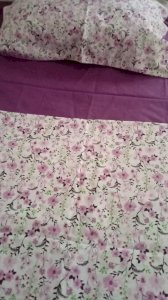 Çiçek Desenli Çift Kişilik Pamuklu Nevresim Takımı - Ferah ve Romantik Konfor