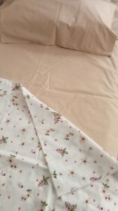 Çiçek Desenli Çift Kişilik Pamuklu Nevresim Takımı - Ferah ve Romantik Konfor