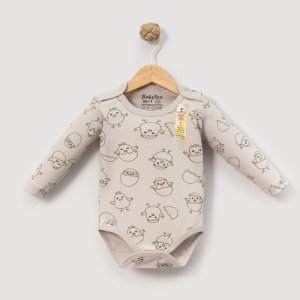 ✨ Kız & Erkek Bebeklere Özel Çıtçıtlı Pamuklu Mavi Civciv Body | Maksimum Rahatlık ve Kolay Giydirme