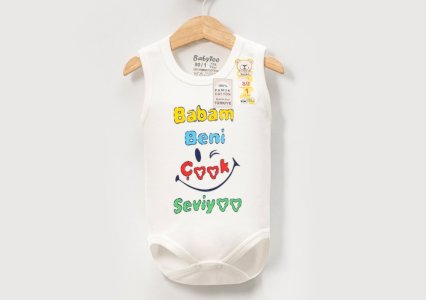 ✨ Çıtçıtlı Anneannem Beni Çok Seviyor Özel Seri Baskılı Bebek Body | En Sevimli Desenler, Pamuk Body Zıbın