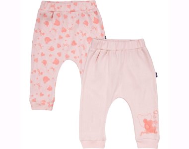 6-18 Ay Kız Bebek Tekaltı | Saf Pamuk Raporlu 2'li Tayt Seti