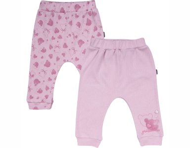 6-18 Ay Kız Bebek Tekaltı | Saf Pamuk Raporlu 2'li Tayt Seti