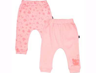 6-18 Ay Kız Bebek Tekaltı | Saf Pamuk Raporlu 2'li Tayt Seti